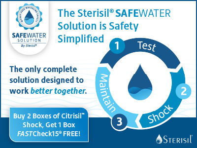 The Sterisil(r) SAFEWater Solution is Safety Simplified.