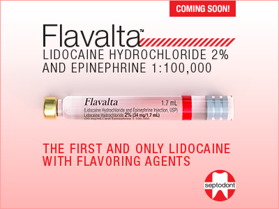 The first and only lidocaine with flavoring agents
