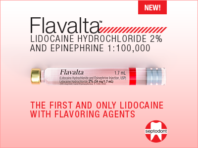 The first and only lidocaine with flavoring agents.